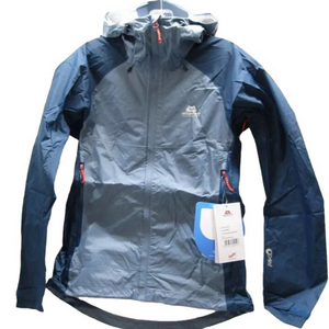 NEW MOUNTAIN EQUIPMENT Womens Zeno Packable Waterproof Jacket Sz S Stellar Blue